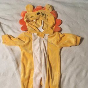 Kids Lion Halloween Costume Size 3 Month